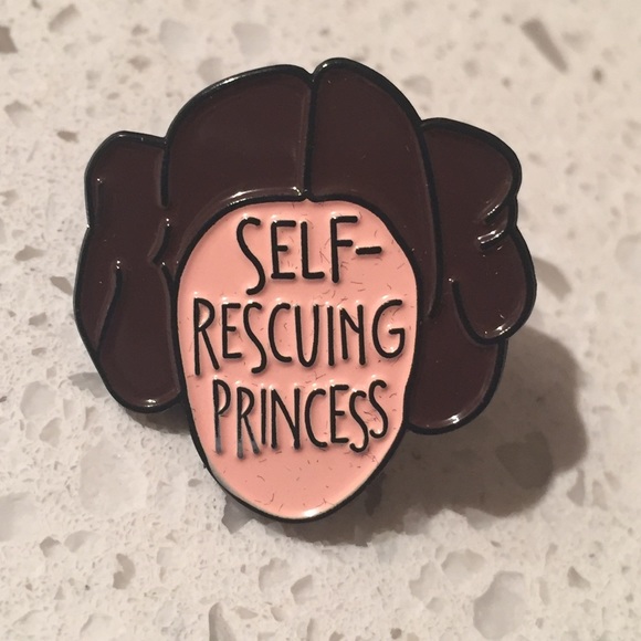 Star Wars Self Rescuing Princess Leia Enamel Pin - Picture 1 of 2